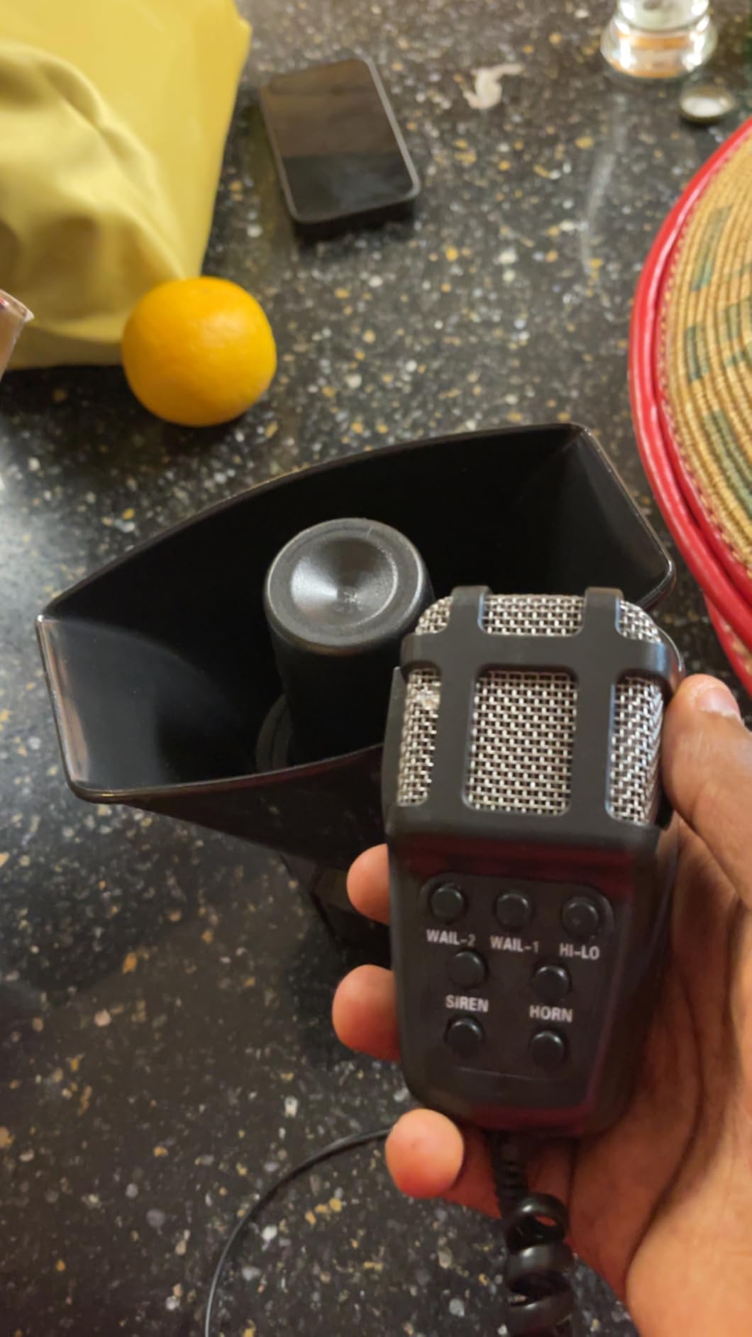 Car Siren Horn 7 Tone Sound Siren Police Mic PA Speaker Car System Emergency with Microphone Amplifier-100W Emergency Sound Electric Horn-12V customer photo 1