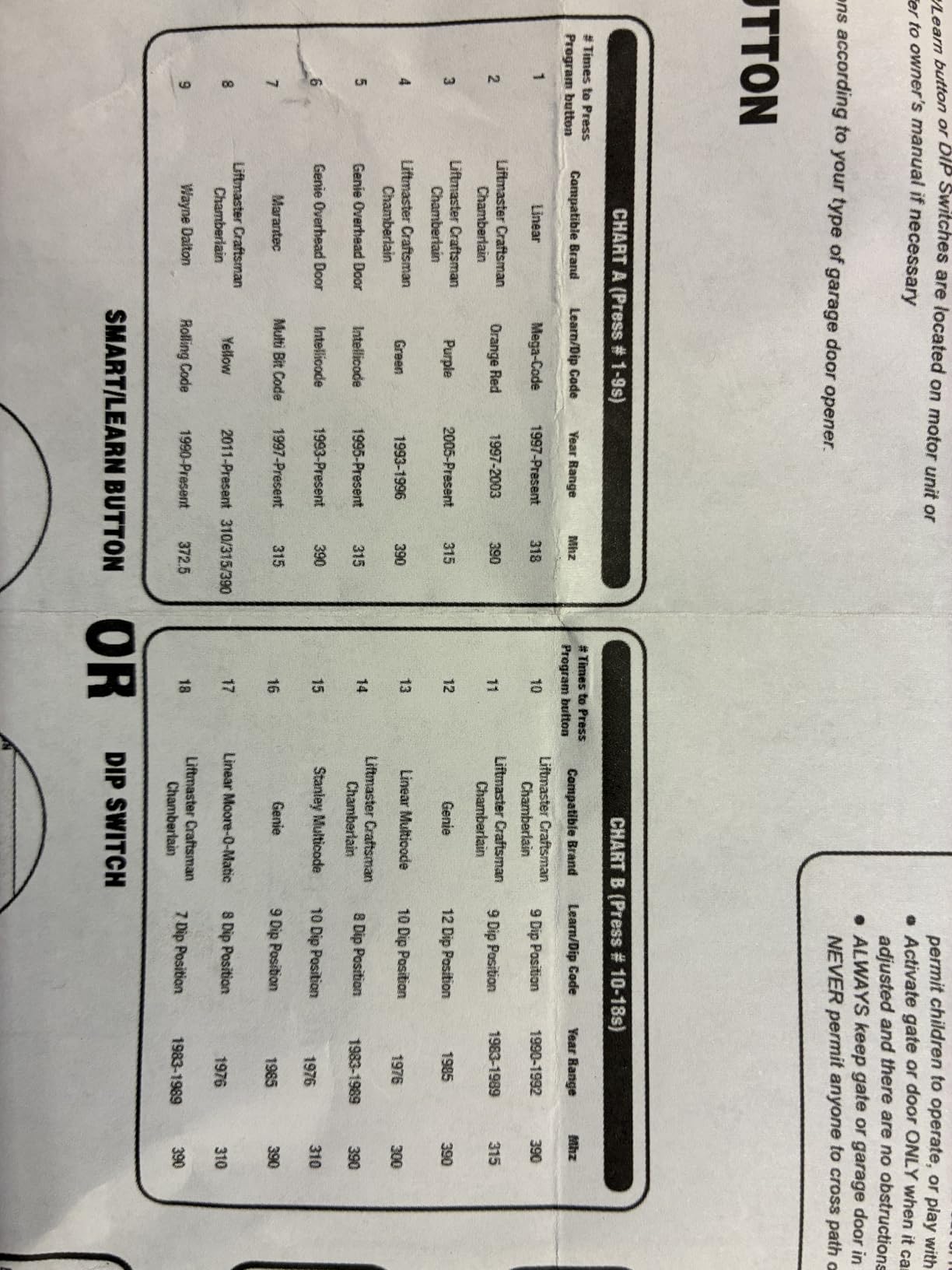 2-Pack Universal Garage Remotes for LiftMaster, Chamberlain, Genie, Linear | Replaces Clicker KLIK1U, 375UT, 375LM | Operates 2 Doors or Gates customer photo 1