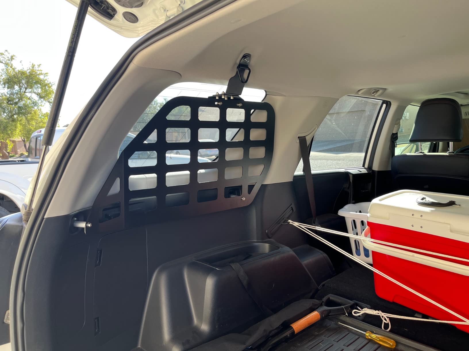 JeCar Modular Storage Panel System Rear Cargo Rack Trunk Shelf Interior Luggage Storage Carrier for Toyota 4Runner 2010-2020 customer photo 1