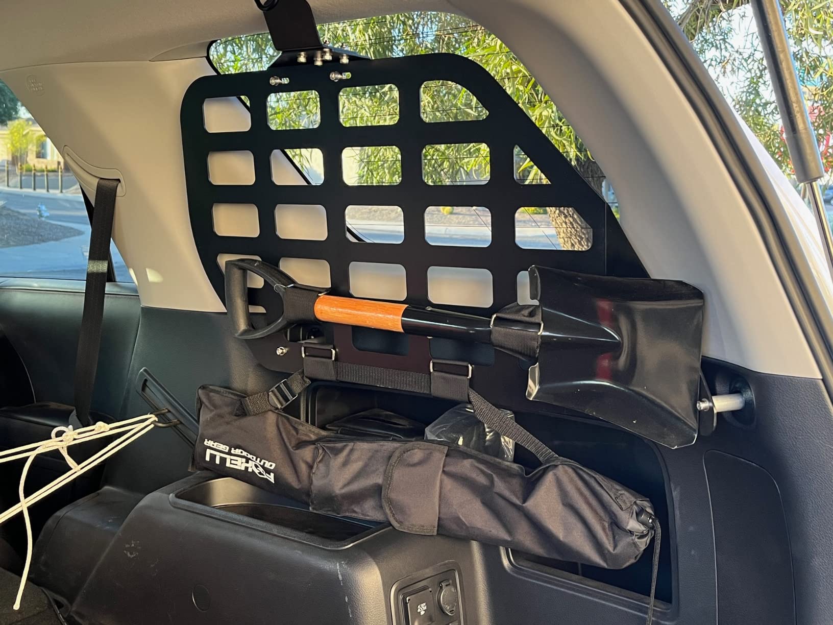 JeCar Modular Storage Panel System Rear Cargo Rack Trunk Shelf Interior Luggage Storage Carrier for Toyota 4Runner 2010-2020 customer photo 2