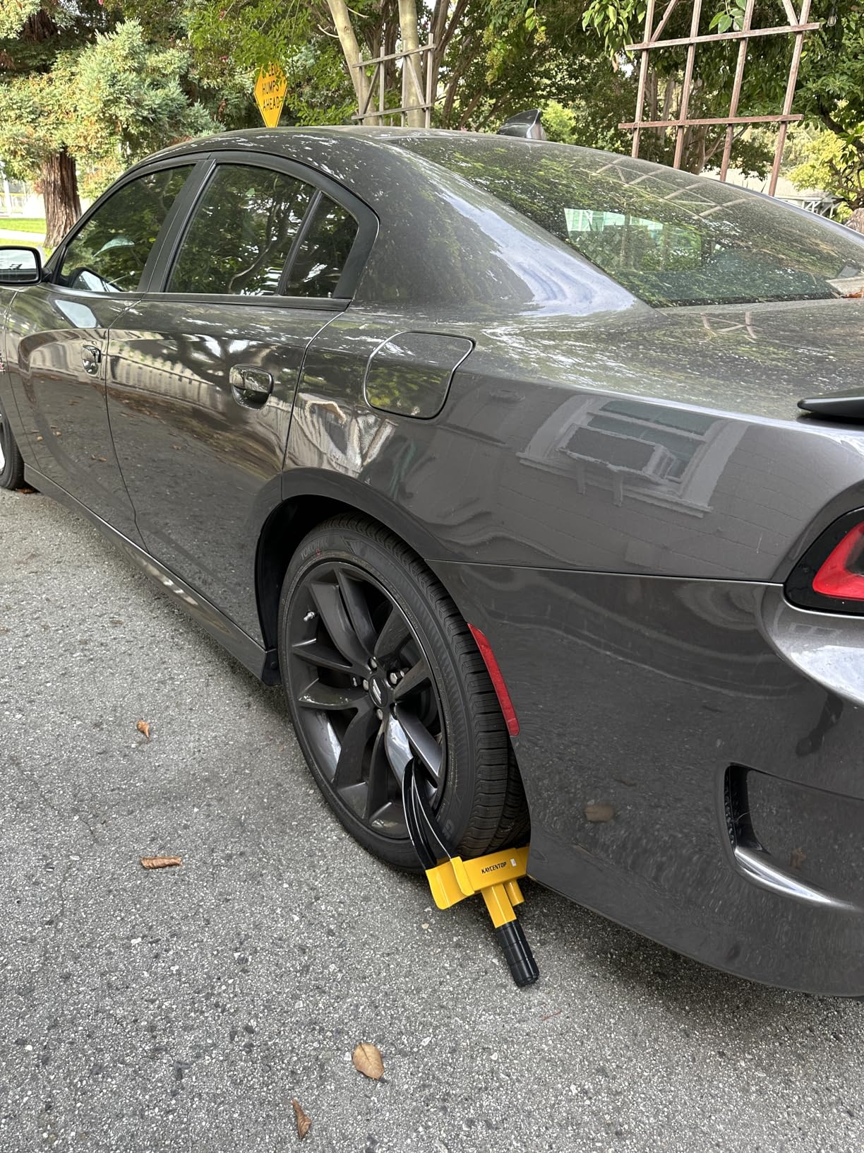 KAYCENTOP Universal Wheel Lock Clamp Anti Theft Trailer Locks Fit Most Vehicles Max 11