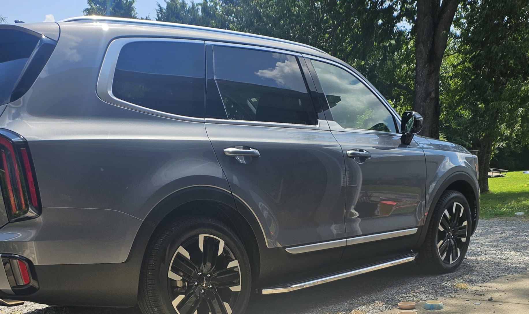 TAC Side Steps Running Boards Compatible with 2020-2025 KIA Telluride SUV 5.5