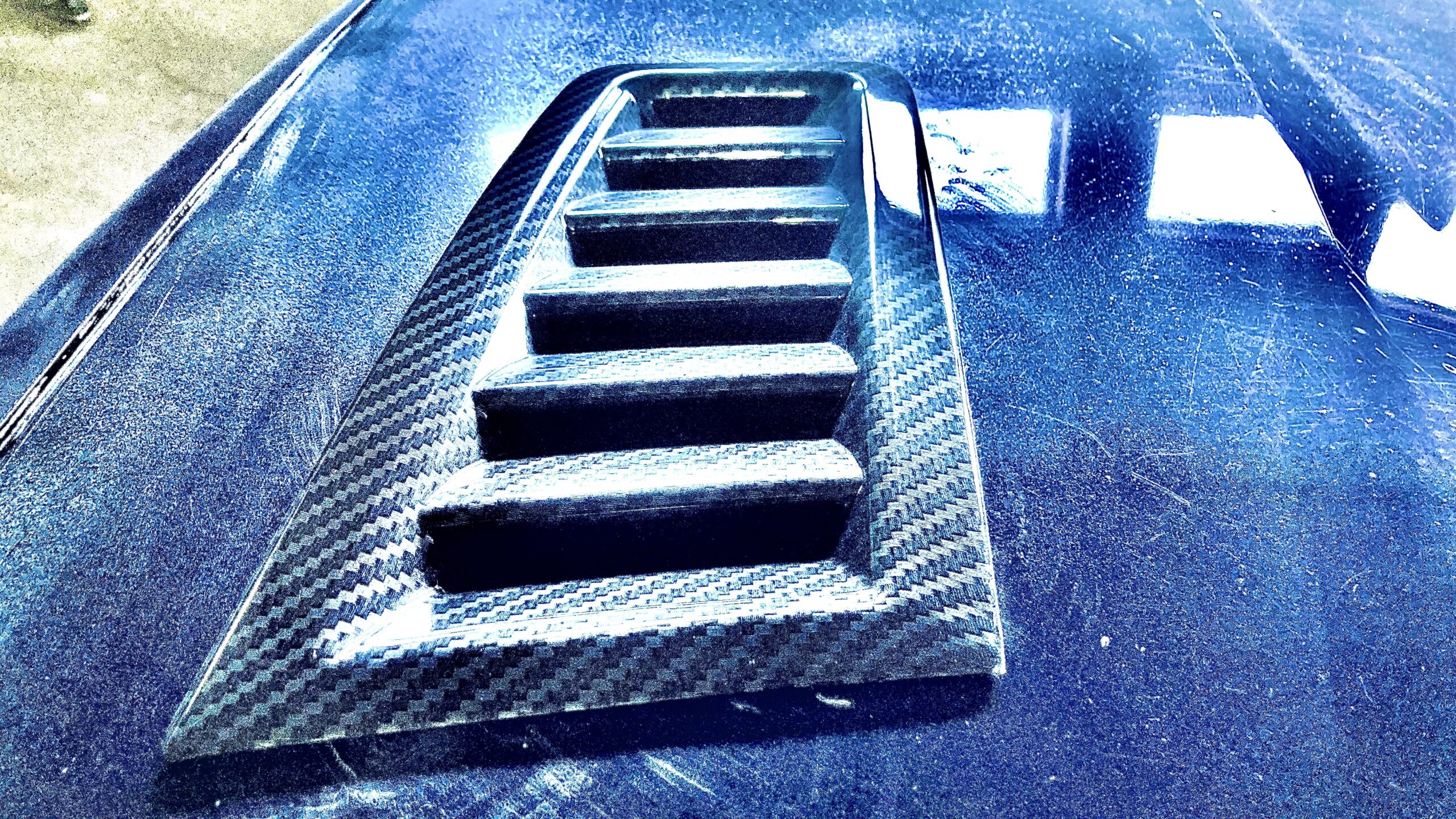 Car Hood Vent Scoop Kit Universal Cold Air Intake Fitment Louvers Cooling Intakes Auto Hoods Vents Bonnet Cover Fits for RS MK2(Hydrographics Transfer Printing) customer photo 1