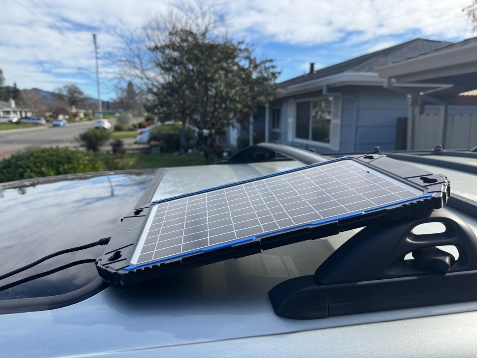 SUNER POWER Waterproof 12W 12V Solar Battery Charger & Maintainer Pro, Built-in UltraSmart MPPT Charge Controller customer photo 2