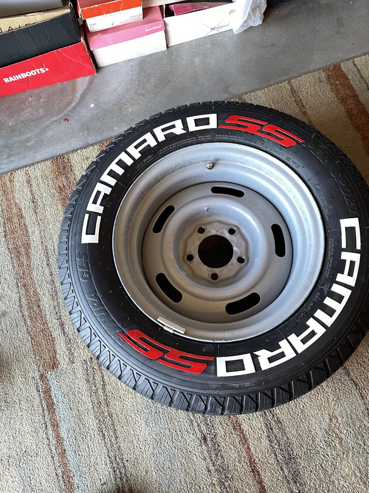 Tire Stickers - FleXement Tire Lettering Application Adhesive Glue - 20gm customer photo 2