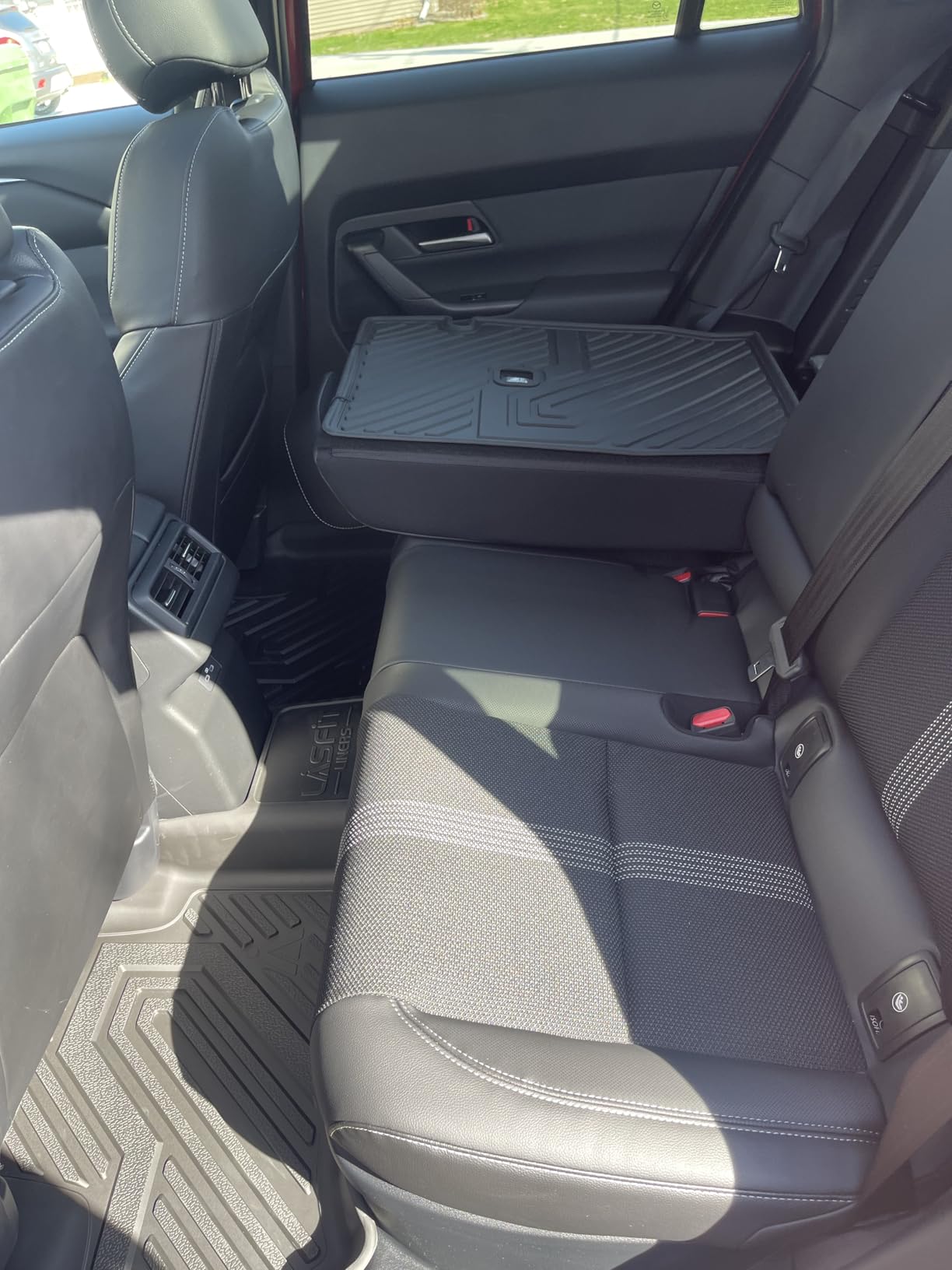 LASFIT Floor Mats Fit for Subaru Forester 2019-2024, All Weather TPE Custom Fit Easy Clean Durable No-Curling Floor Liners for Subaru Forester 2024 2023 2022 2021-2019 1st & 2nd Row Car Mats customer photo 2