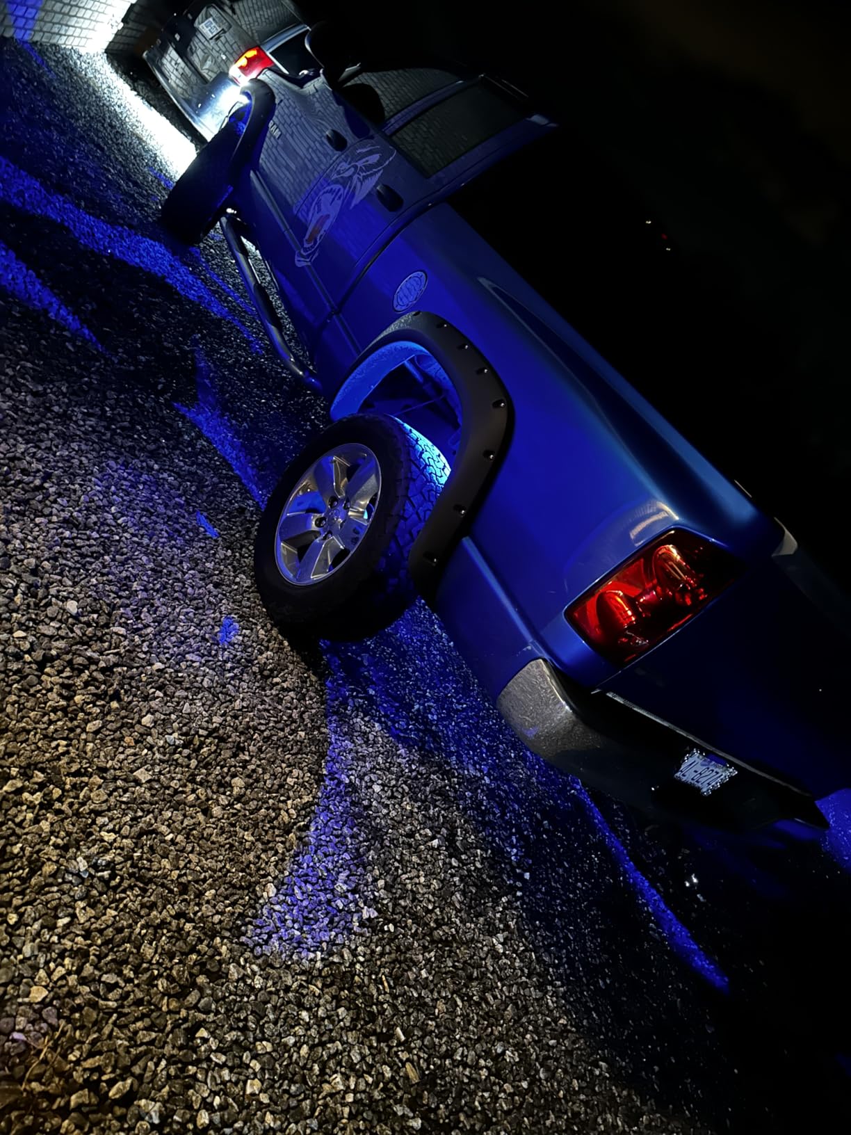 YiLaie RGB LED Rock Lights, 60 LEDs High Brightness Multifunction Neon Underglow Kit Waterproof Light with APP/RF Control Multicolor Lights for ATV RZR UTV SUV Off Road Car, DC 12V (4 Pods) customer photo 2