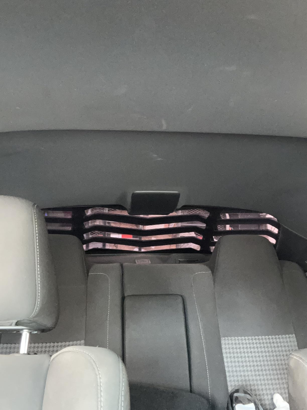 Rear Window Louver, Rear Windshield Sun Shade Cover Compatible with Dodge Challenger 2008-2022 2023 in GT Lambo Style, Matte Black ABS Material customer photo 2