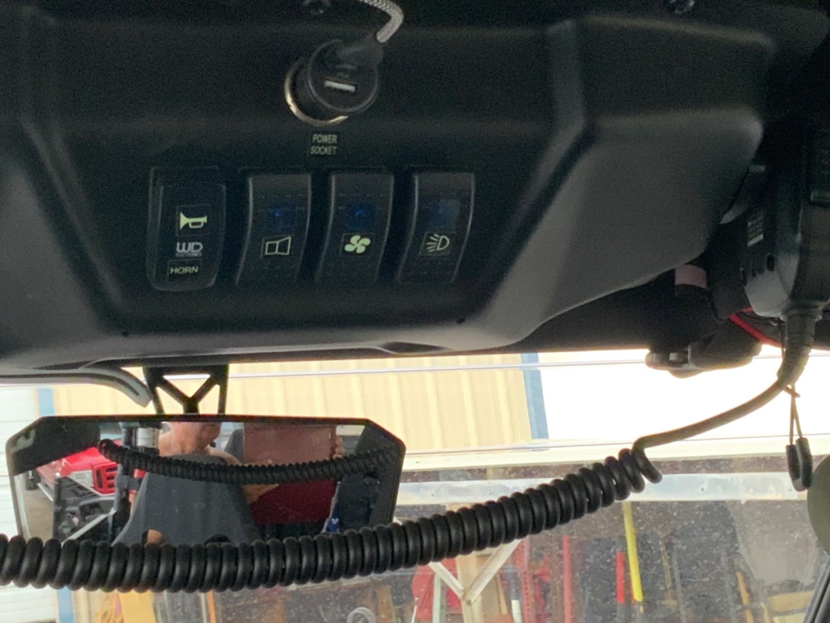 Nilight 6PCS 5PIN SPST Rocker Switches with 6 Sets Jumper Wires Set 20A/12V 10A/24V On/Off Toggle Switches with Night Glow Sticker for Trucks Boats Auto Motorcycles, 2 Years Warranty (90131F), Blue customer photo 1