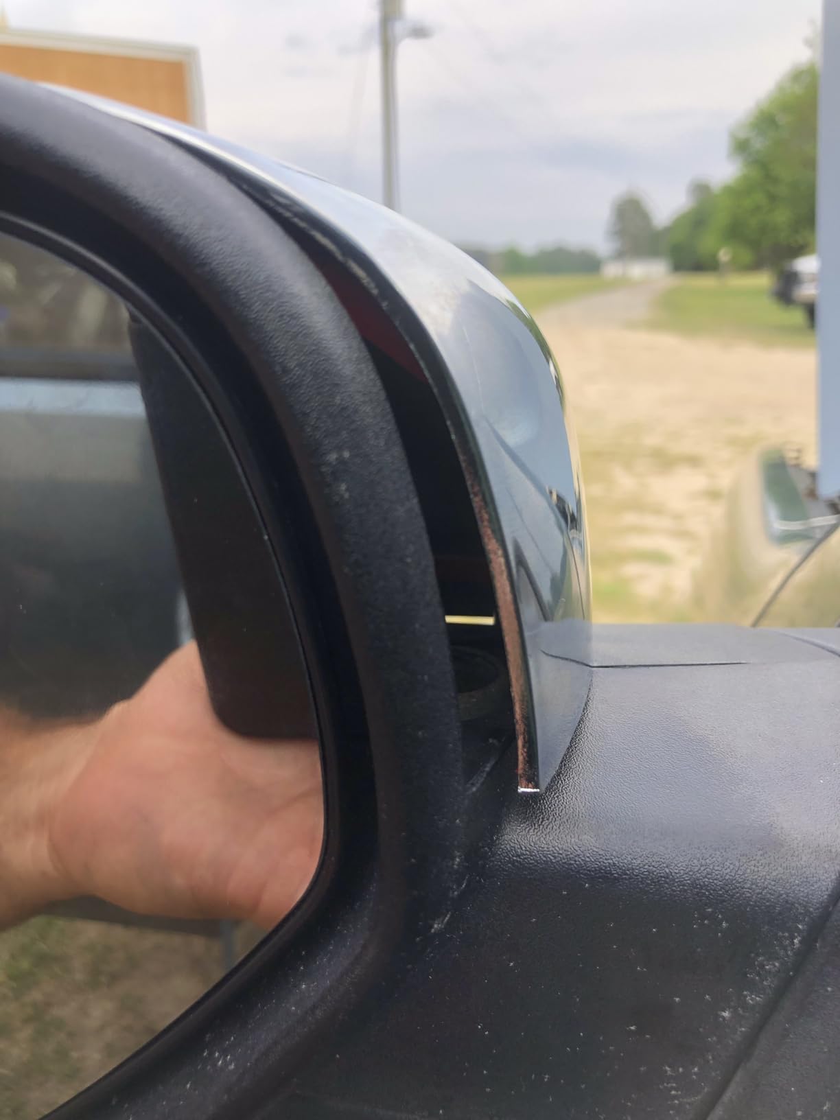 Chrome Side View Mirror Covers Caps Top Half Compatible with Chevrolet Silverado Tahoe Suburban Avalanche, GMC Sierra Yukon Cadillac Escalade 2007-2014 customer photo 1