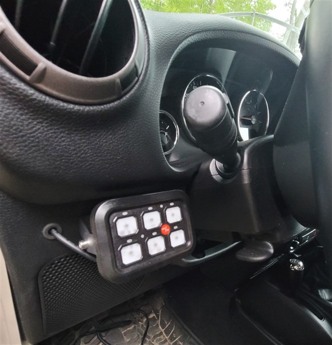 Nilight 6 Gang Switch Panel Universal Circuit Control Relay System with Fuse Wiring Harness Automatic Dimmable ON-Off LED Switch Pod for Cars Trucks Boats ATV UTV SUV, 2 Years Warranty customer photo 2