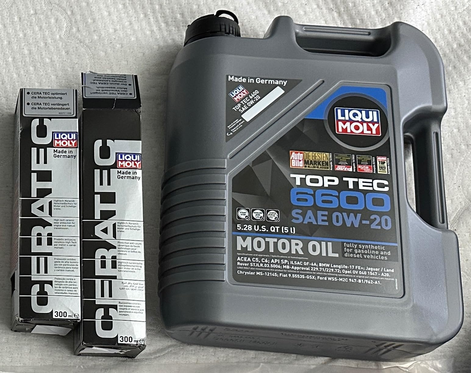 Liqui Moly Top Tec 6600 SAE 0W-20 Fully Synthetic Engine Oil 5 Liter customer photo 2