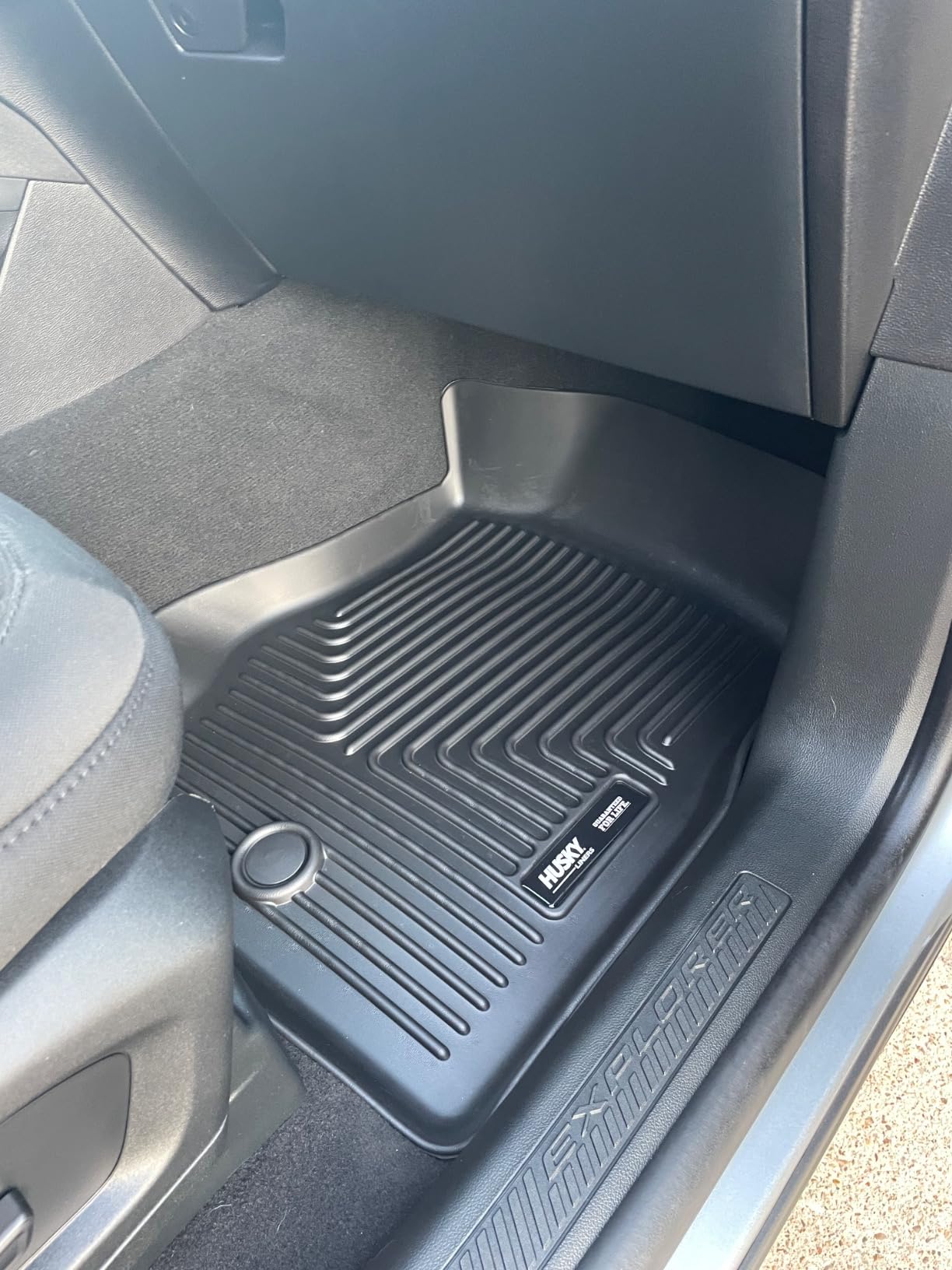 Husky Liners Weatherbeater Cargo Liner | Fits 2020-2026 Ford Explorer (to Back of 2nd Row - Folds Up & Down w/3rd Row) | 1-pc Black - 22321 customer photo 2