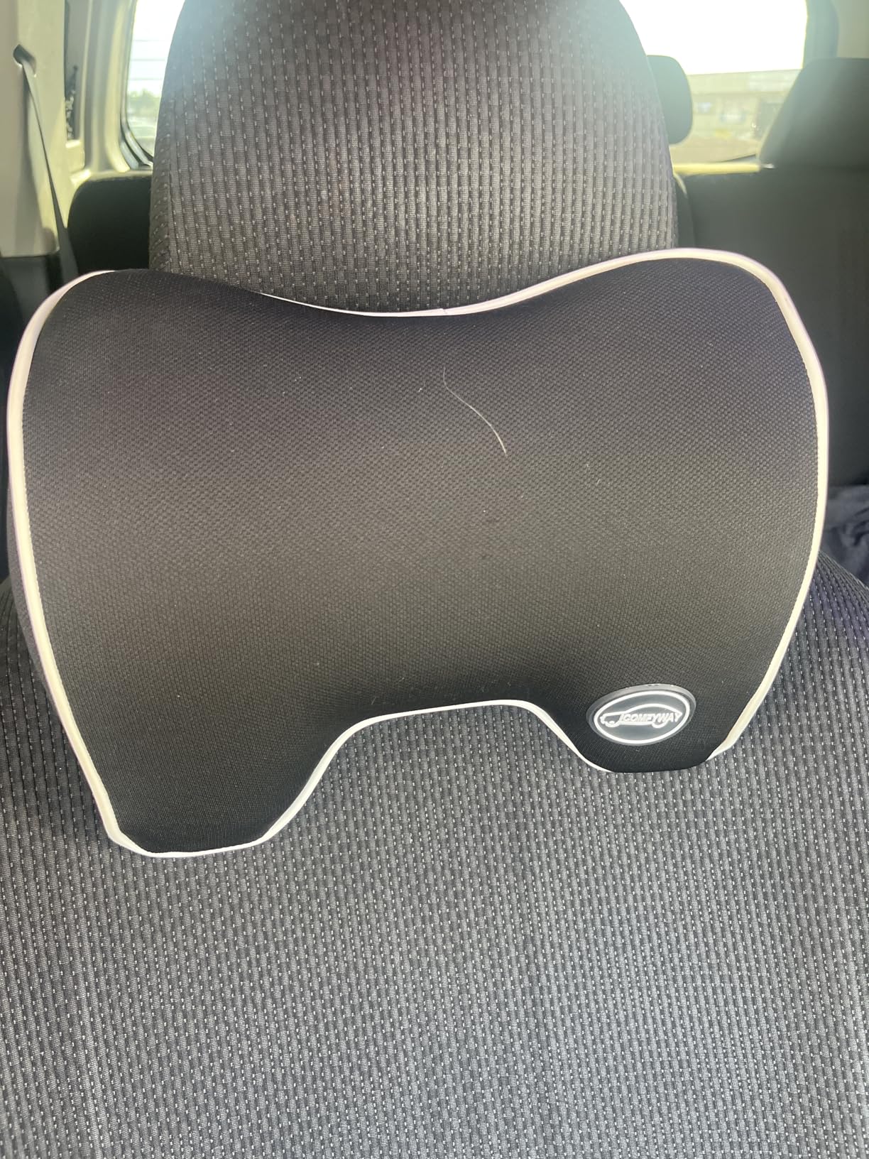 Car Neck Pillow for Car Driving, Car Seat Neck Rest Support for Car Pillow | Ergonomic Design For Driving or Sleeping with Adjustable Strap, Neck Pain Relief With Soft Memory Foam & Breathable Material customer photo 1