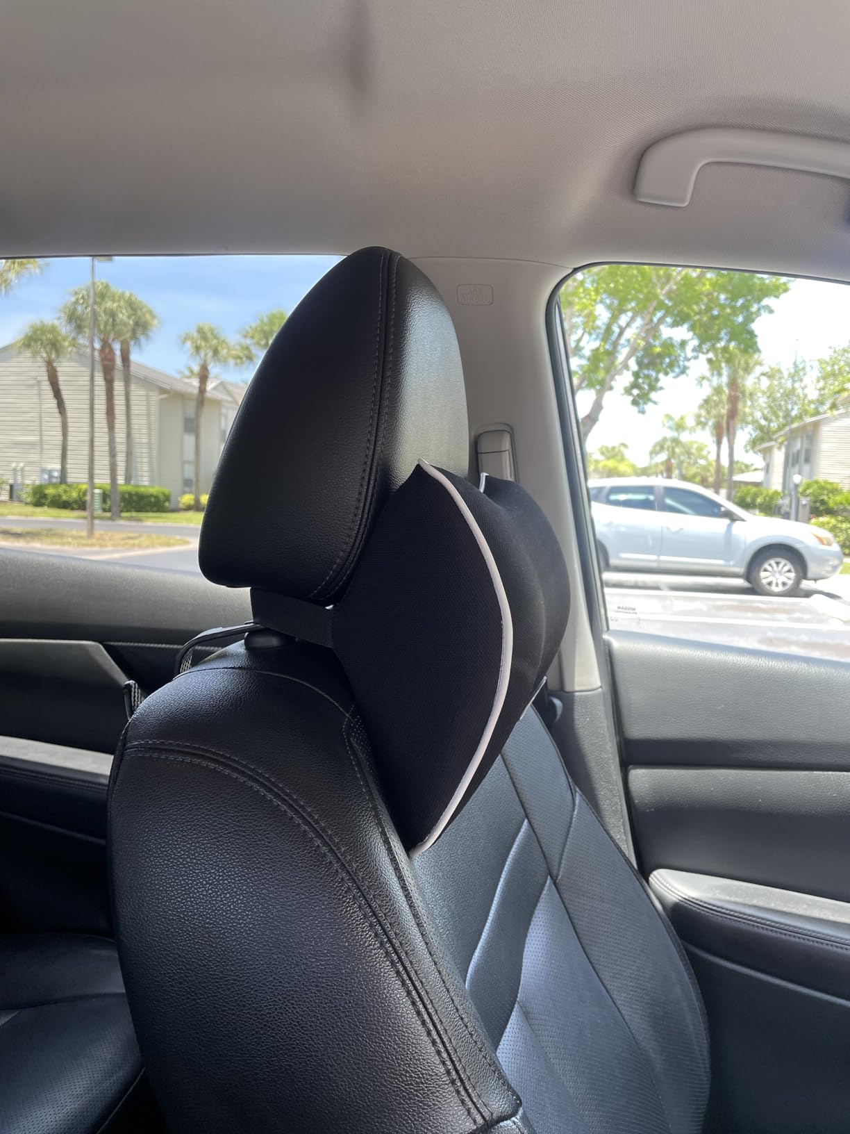 Car Neck Pillow for Car Driving, Car Seat Neck Rest Support for Car Pillow | Ergonomic Design For Driving or Sleeping with Adjustable Strap, Neck Pain Relief With Soft Memory Foam & Breathable Material customer photo 2