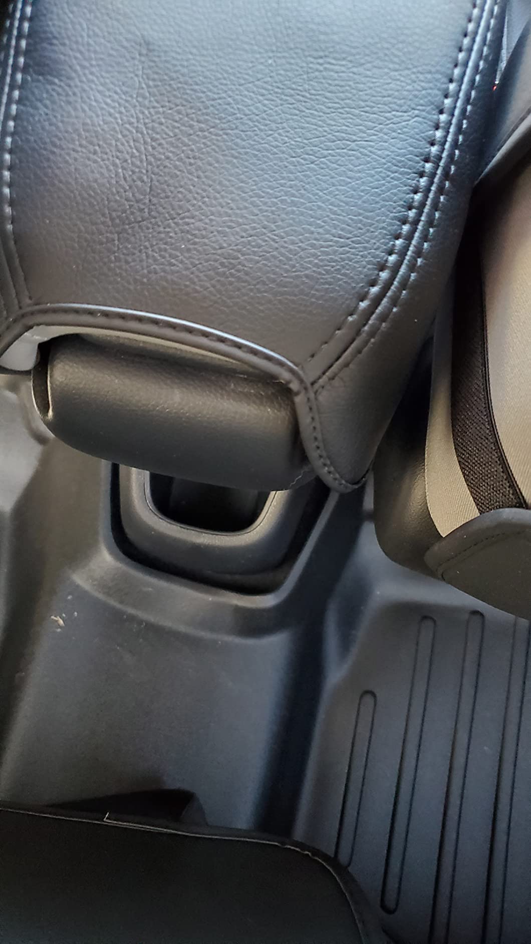 Great-luck Leather Center Console Cover Armrest Pad for Honda HR-V (2016-2021), Protector Armrest Box Cover Accessories customer photo 2