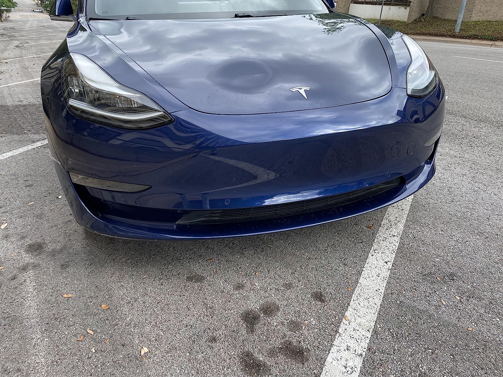 Front Tow Hook Cover for Tesla Model 3 2017-2023 White Front Bumper Tow Hook Cover Cap customer photo 1