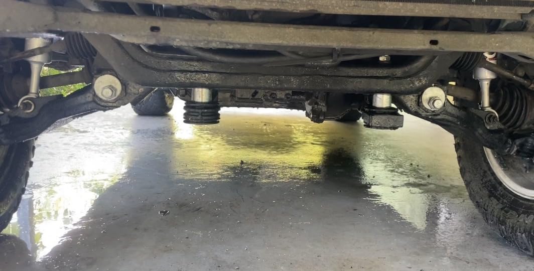 MZS Differential Drop Kit, Skid Plate Alignment Spacers Compatible with 1995-2004 Tacoma / 1999-2006 Tundra / 2000-2007 Sequoia 4WD CNC Machined Diff Drop Spacers Hardware customer photo 1