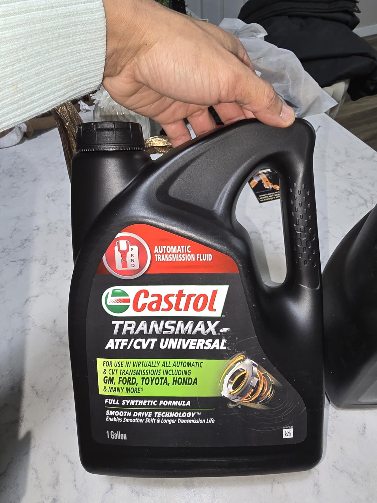 Castrol Transmax ATF/CVT Universal Automatic Transmission Fluid, 1 Gallon customer photo 1