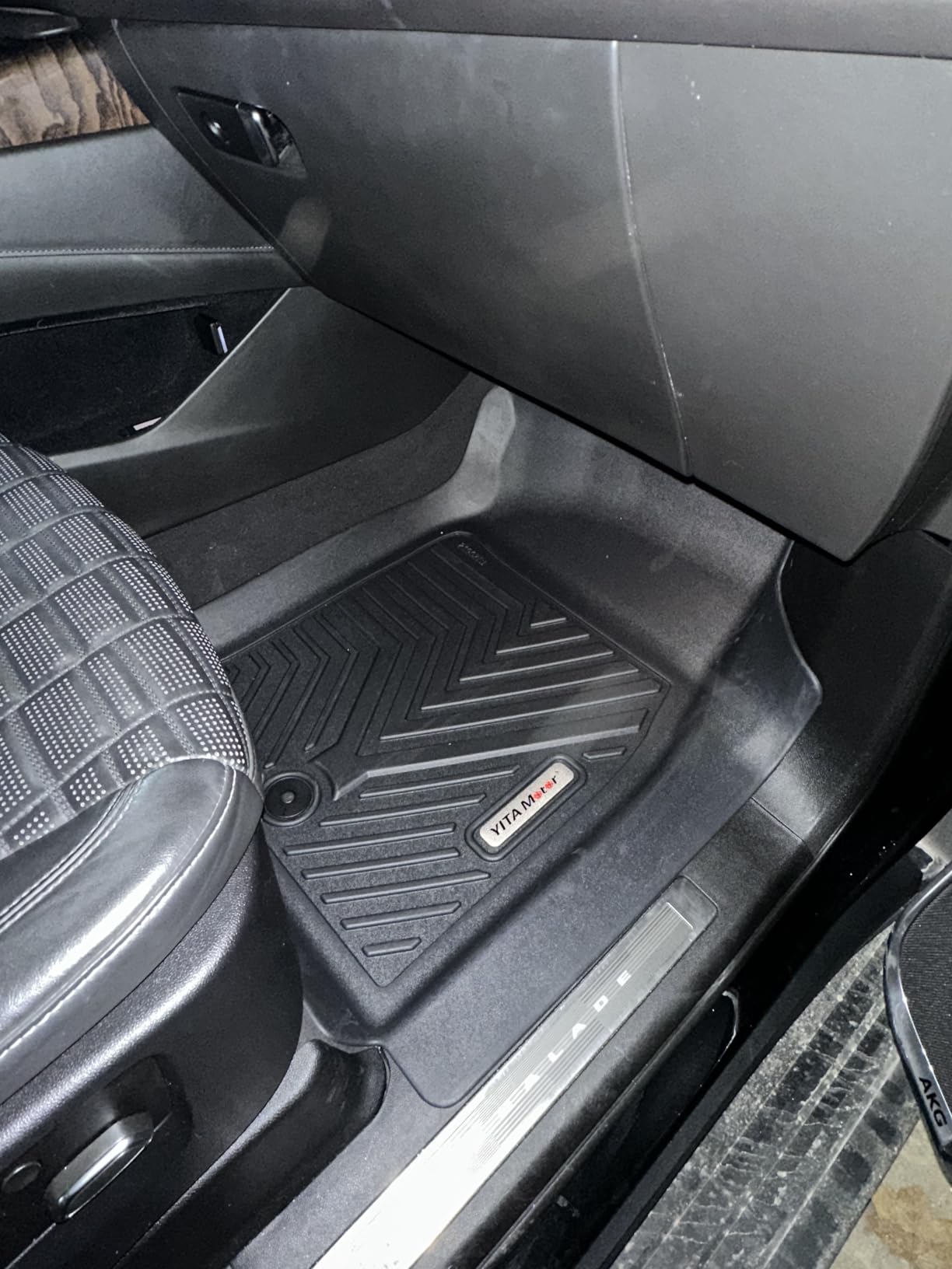 YITAMOTOR 3 Rows Floor Mats for 2021-2026 Chevy Tahoe/GMC Yukon/Cadillac Escalade with 2nd Row Bucket Seats, Custom Fit Black TPE All-Weather 1st & 2nd 3rd Row Floor Liners customer photo 2