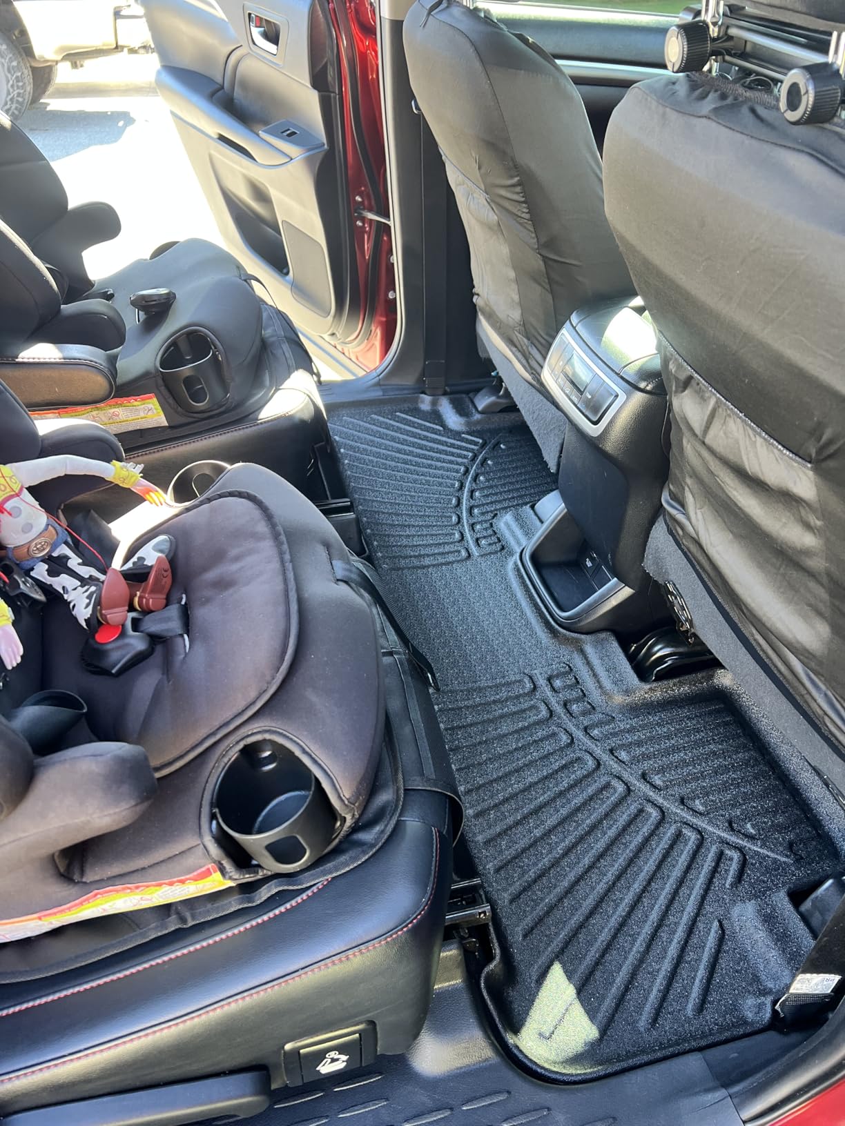 Floor Mats Fit for Toyota Highlander 2020-2025 2026 (NO Hybrid, NO Grand Highlander) 7 Seater w/Center Console All Weather Floor Liners for Highlander Accessories customer photo 1