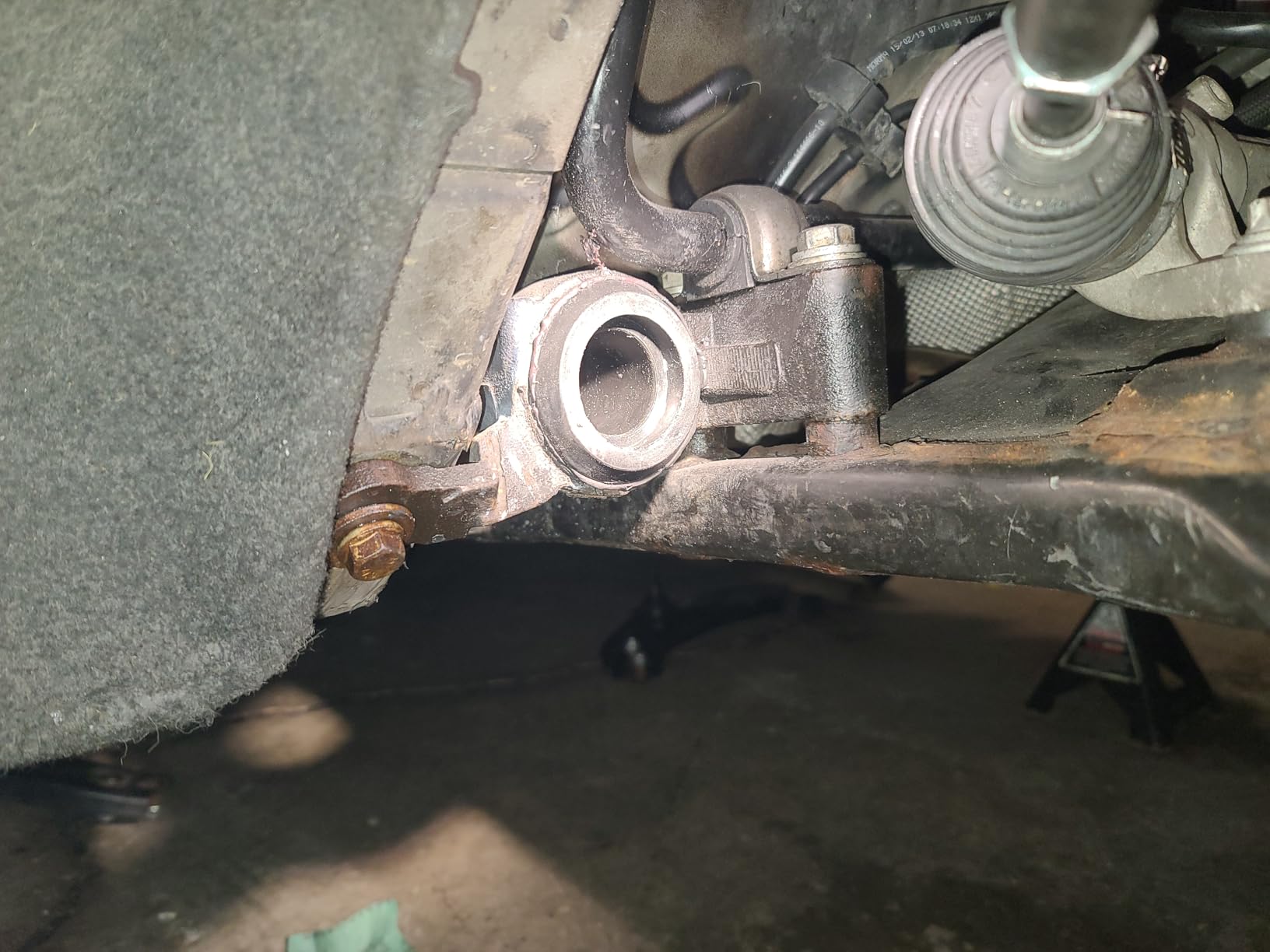 AUTOACER Front Lower Control Arm Wishbone Bushing kit 2 pcs Polyurethane Cooper R50/R52/R53/R55/R56/R57/R58/R59 02-15 customer photo 3