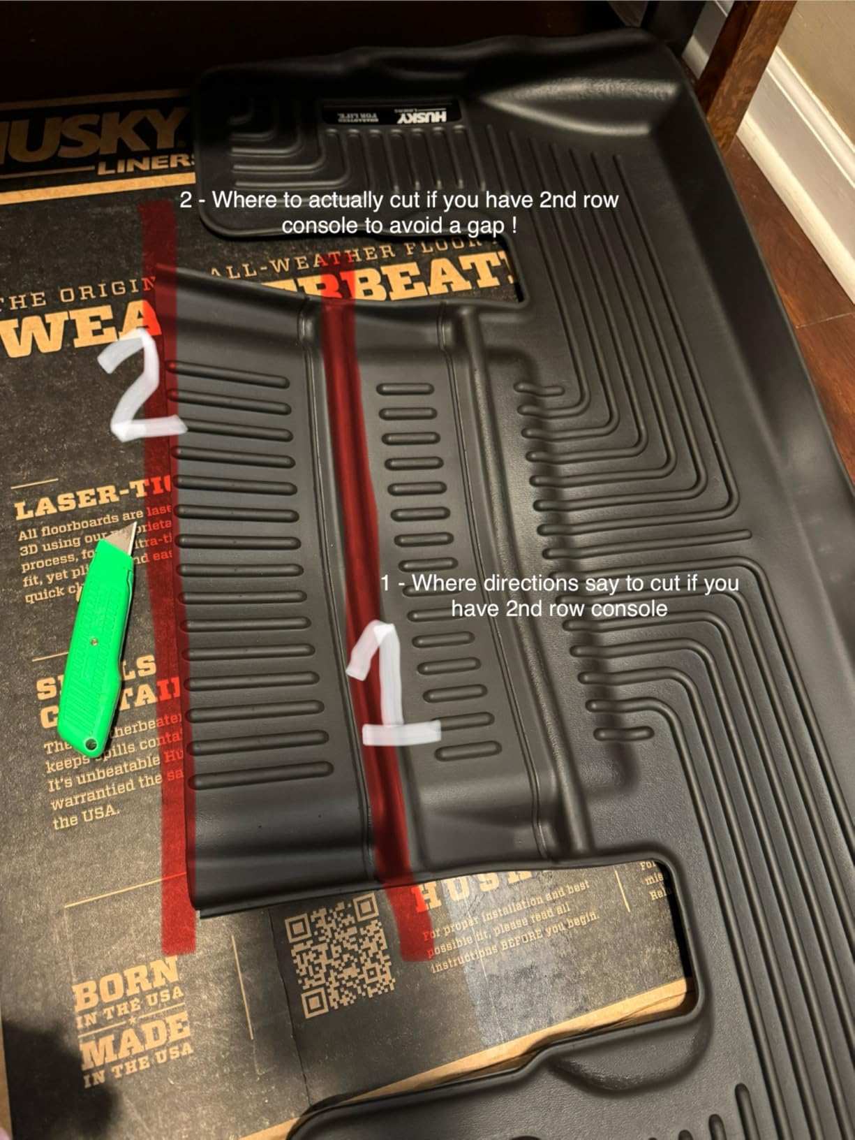 Husky Liners Weatherbeater Cargo Liner | Fits 2020-2026 Lincoln Aviator | Cargo, 1-pc. Black - 23701 customer photo 1