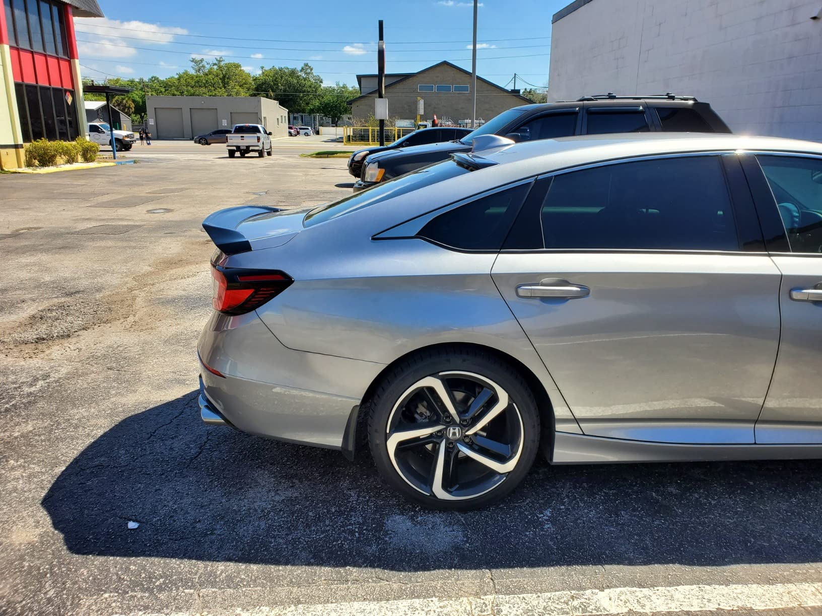 FITS 18-2021 HONDA ACCORD GLOSS BLACK JDM HIGHKICK STYLE DUCKBILL TRUNK SPOILER customer photo 1