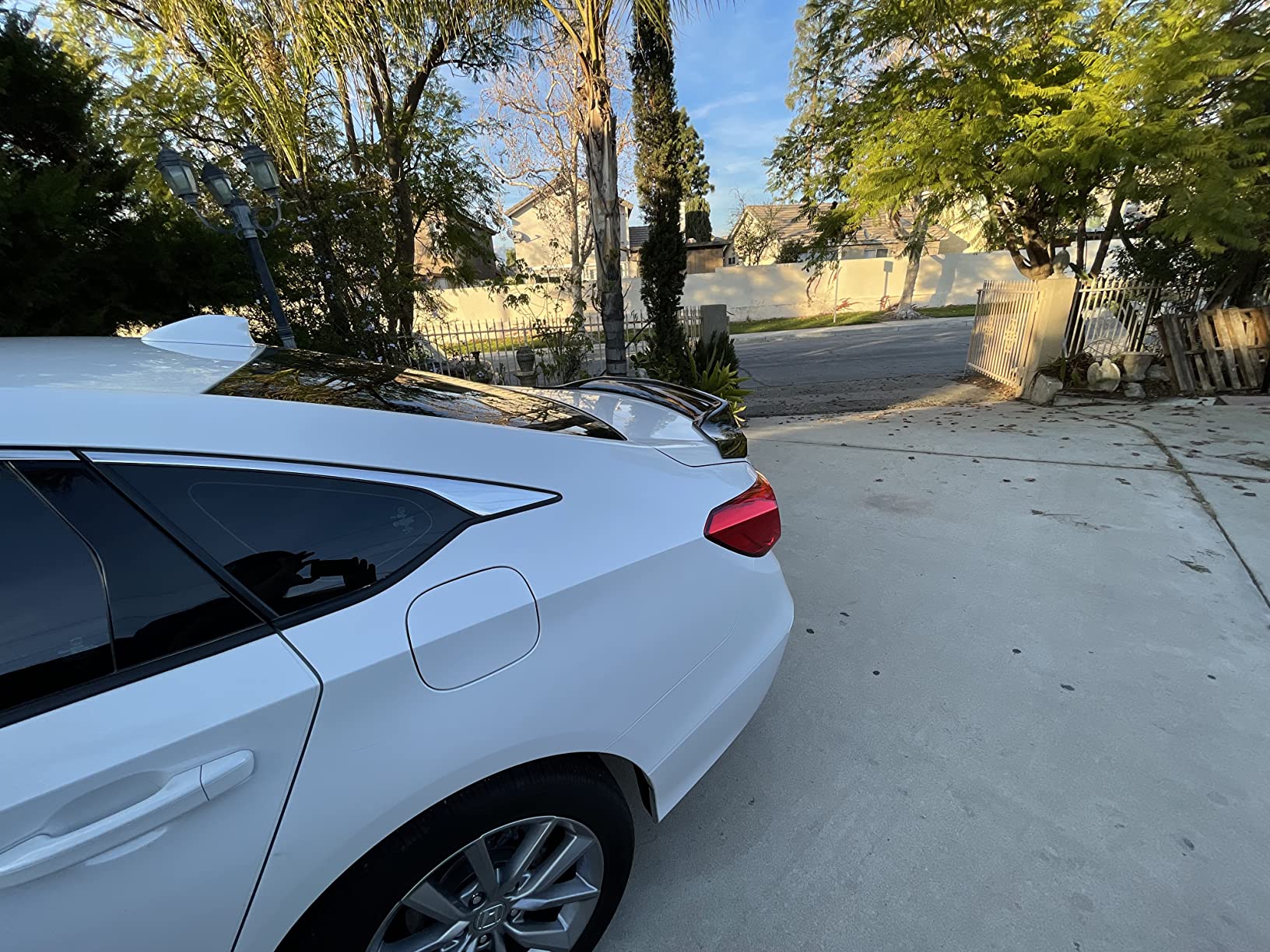 FITS 18-2021 HONDA ACCORD GLOSS BLACK JDM HIGHKICK STYLE DUCKBILL TRUNK SPOILER customer photo 2
