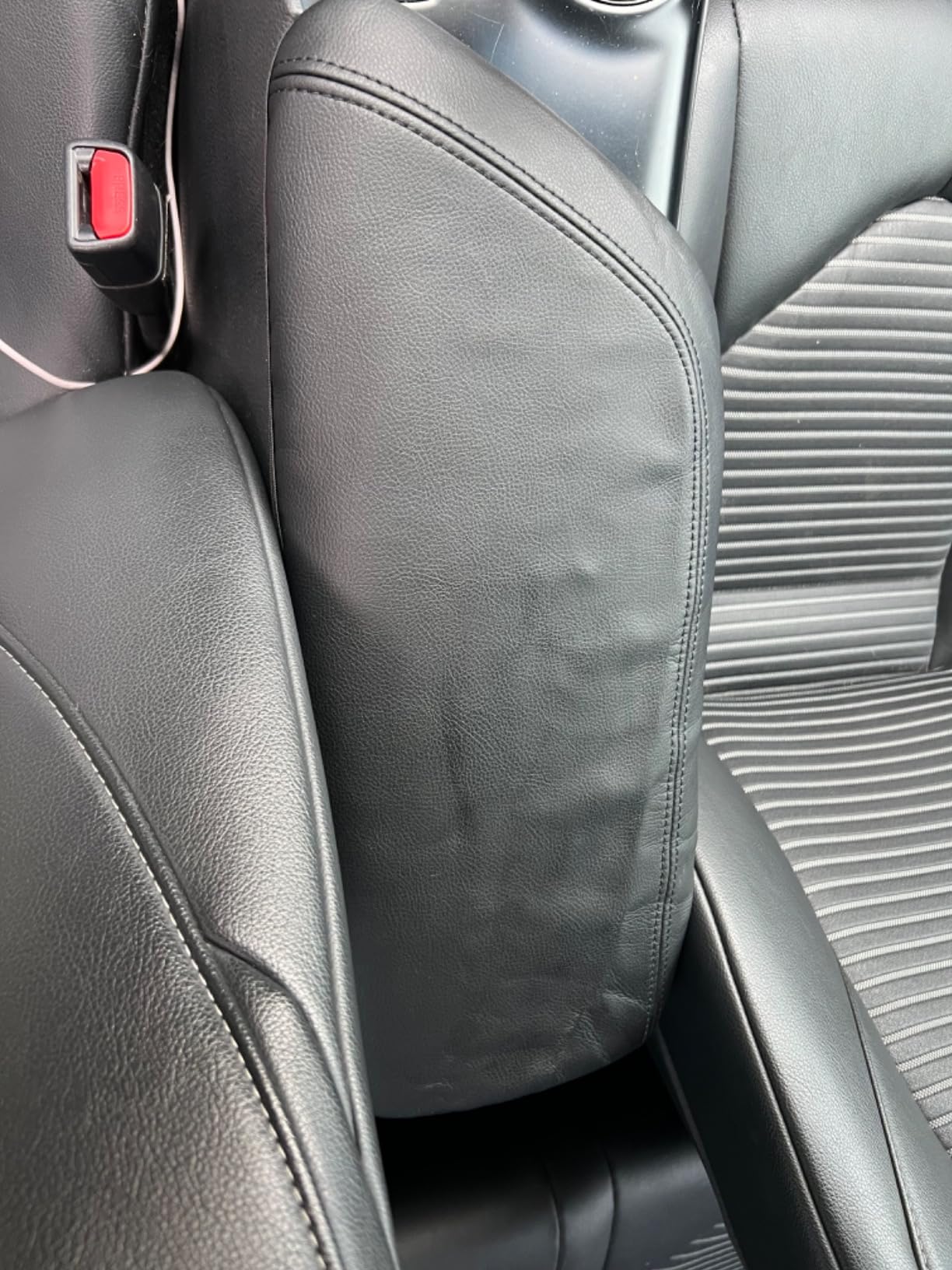 INTGET Car Center Console Armrest Cover for Toyota Camry Accessories 2018-2024 Interior Camry SE/XSE Arm Rest Seat Cover Middle Console Lid Protector (Carbon Fiber Texture) customer photo 1