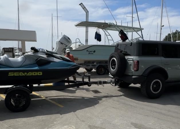 TYT Adjustable Trailer Hitch Ball Mount, 2