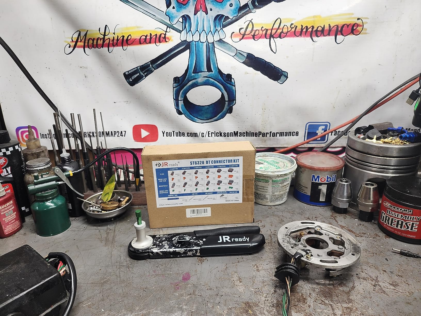 JRready NEW-DT2 Deutsch Crimp Tool for DTP, DT, DTM Connectors, Size 12, 16, 20 Solid Contacts. Equivalent to HDT 48 00 Deutsch Crimper customer photo 1