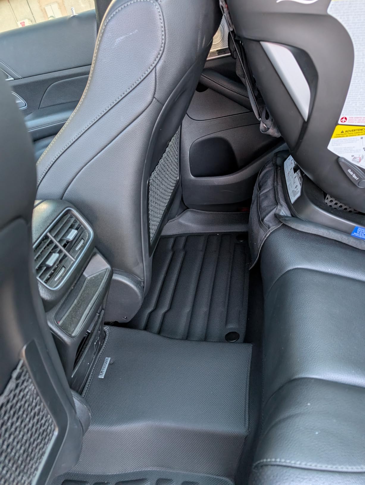 TuxMat - for Mercedes-Benz GLE 5-Seater 2020-2026 Models - Custom Car Mats - Maximum Coverage, All Weather, Laser Measured - This Full Set Includes 1st and 2nd Rows customer photo 1