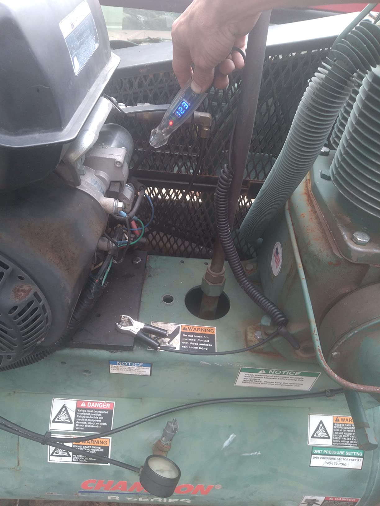 Automotive Test Light 3-60V DC Digital LED Circuit Tester, Heavy Duty Light Tester with Voltmeter, Auto Bidirectional Voltage Tester Electric Test Pen customer photo 2