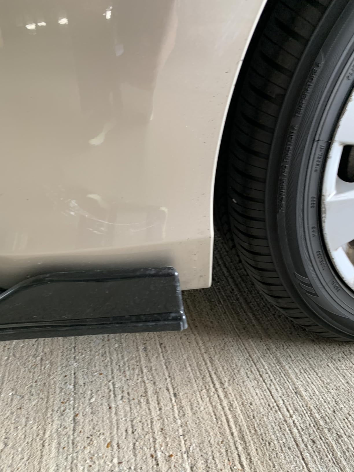 labwork 4 Pieces Universal Car Front Bumper Lip Spoiler Splitter Body Kit Bright Black Red Tongue customer photo 2