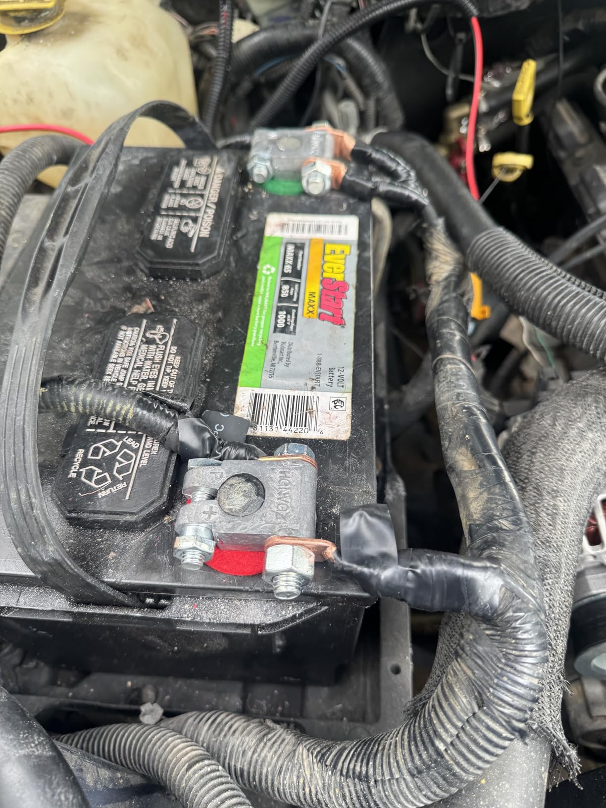 Battery Terminal Connectors, Military Spec Positive Negative Heavy Duty Auto Car Marine Battery Terminal,with 4 Pcs 2 Gauge 3/8