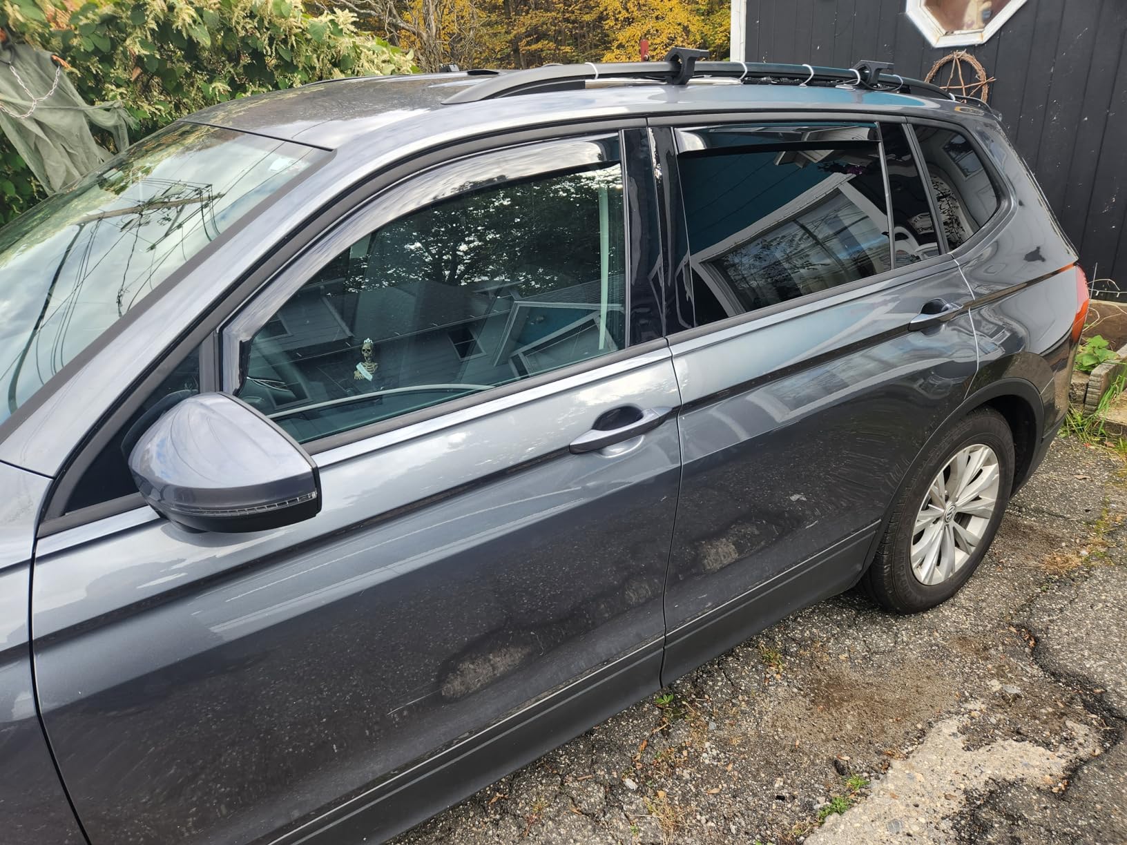Voron Glass in-Channel Extra Durable Rain Guards for Volkswagen Tiguan 2018-2024, Window Deflectors, Vent Window Visors, 4 Pieces - 220164 customer photo 1