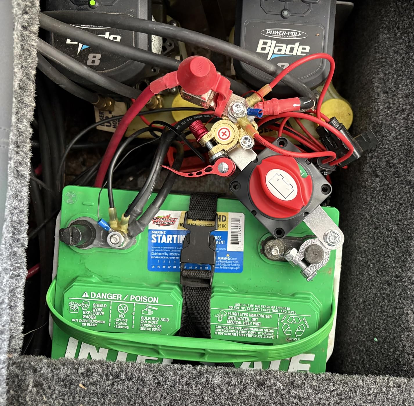 Car Battery Terminal Connectors, 2 Pcs 4 Way Quick Release Disconnect Car Battery Terminal for SAE/JIS Type A Posts, Compatible With Cars, Vans, Trucks and More customer photo 2