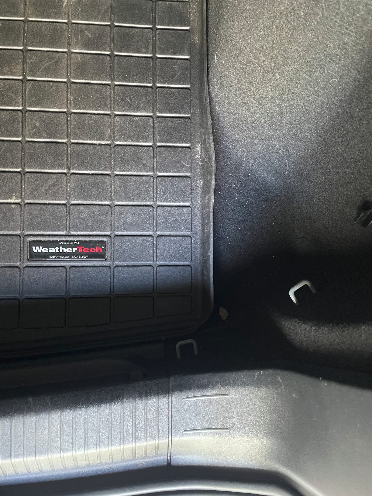 WeatherTech Cargo Trunk Liner for VW ID.4, Behind 2nd Row (401426), Black customer photo 1