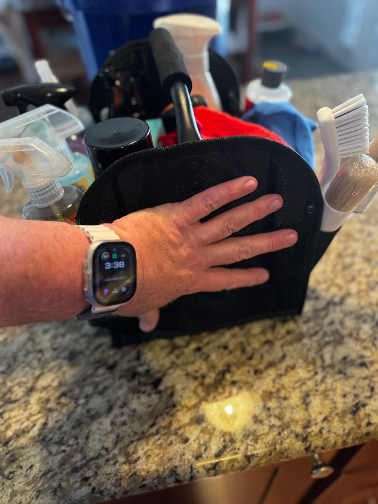 Chemical Guys Quick Load Collapsible Detailing Car Caddy Organizer & Storage - Portable Wash and Garage Organizer for Supplies, Tools and Accessories customer photo 1