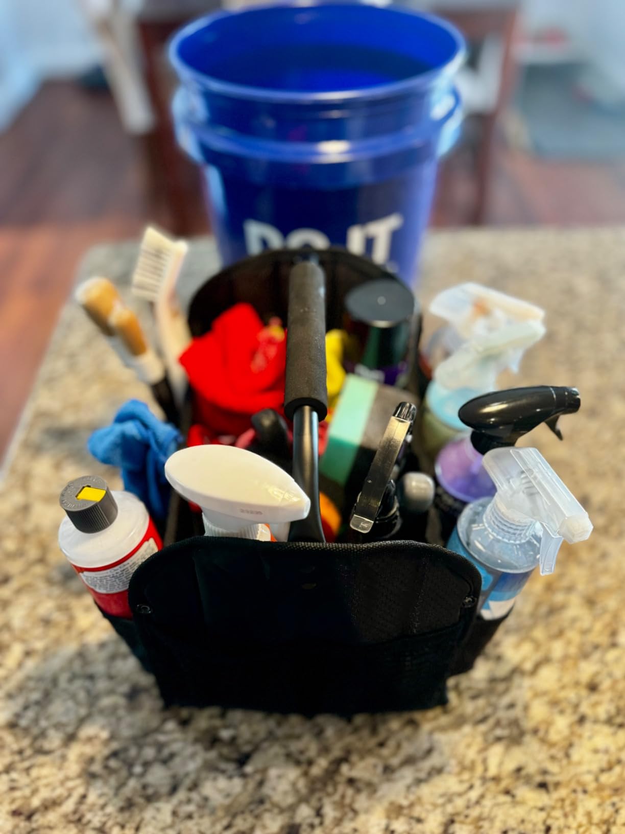 Chemical Guys Quick Load Collapsible Detailing Car Caddy Organizer & Storage - Portable Wash and Garage Organizer for Supplies, Tools and Accessories customer photo 2