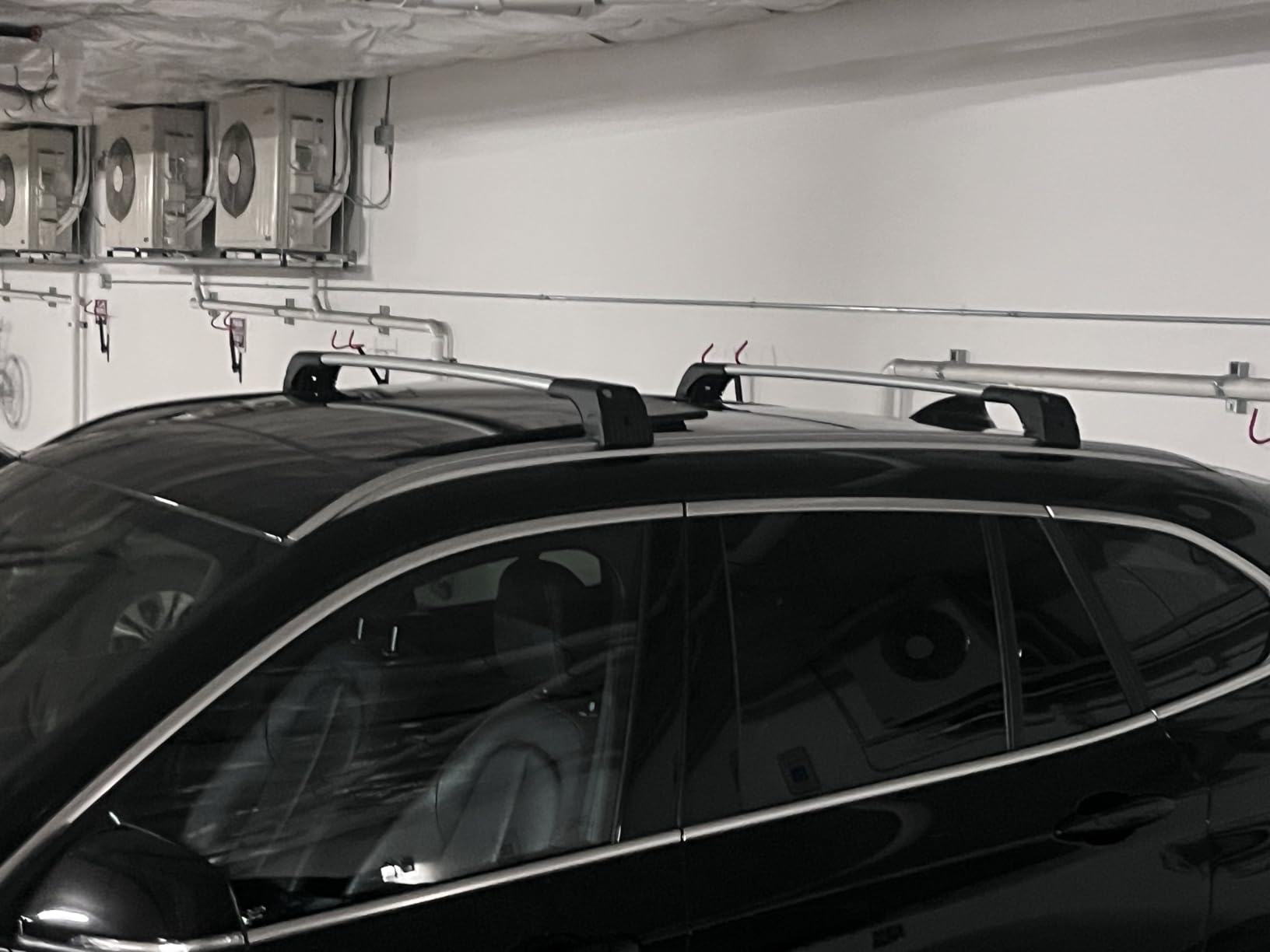 ERKUL 220lbs Roof Rack Cross Bars for BMW X3 G01 2018-2024 | Aluminum Crossbars with Anti Theft Lock for Rooftop | Compatible with Flush Rails - Silver customer photo 1