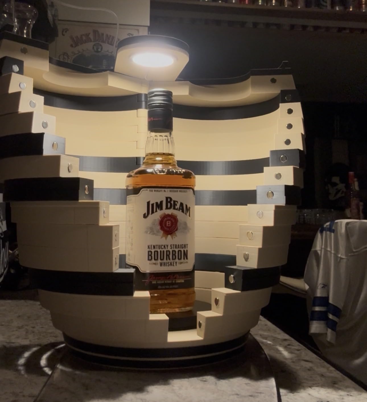 Mcbazel Motorized Rotating Display Stand,5.7inch 360 Degree Electric Rotating Turntable Display Stand for Photography Shows/Jewelry/Watch/3D Models/Cup -The Load-Bearing Capacity is About 10kg,Black customer photo 2