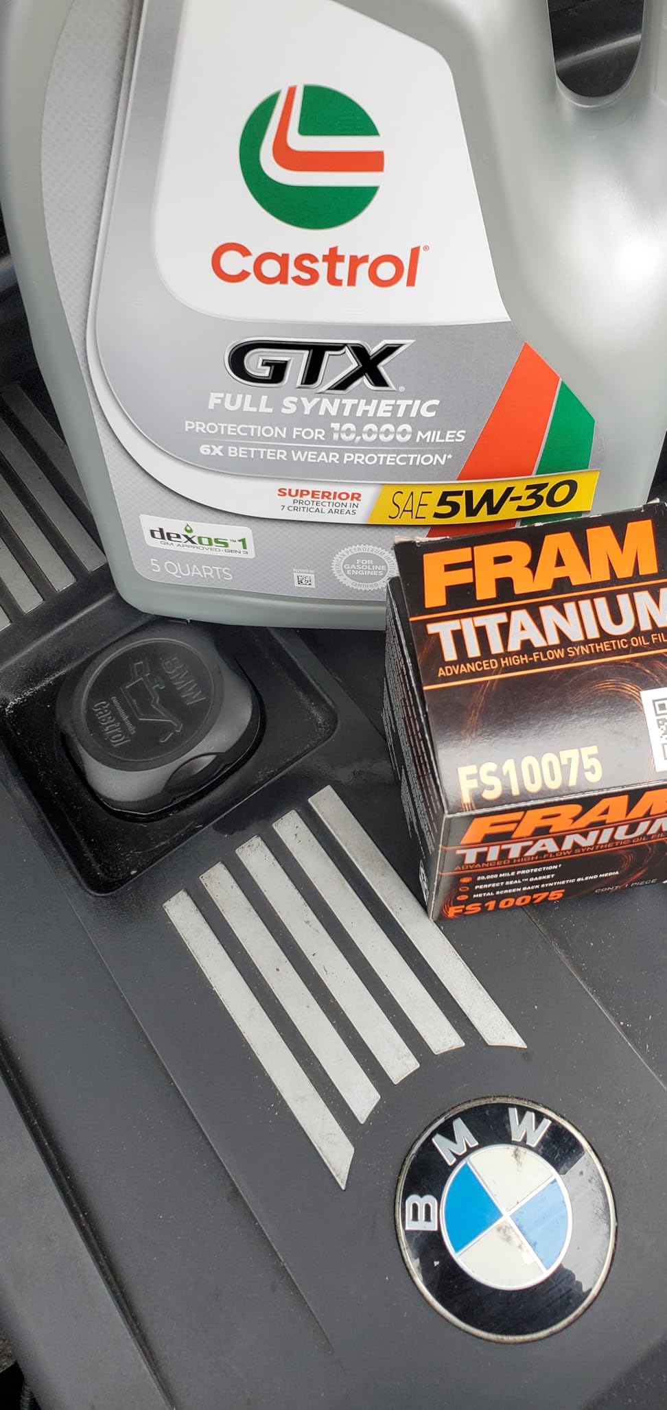 Castrol GTX Full Synthetic 5W-30 Motor Oil, 5 Quarts customer photo 1