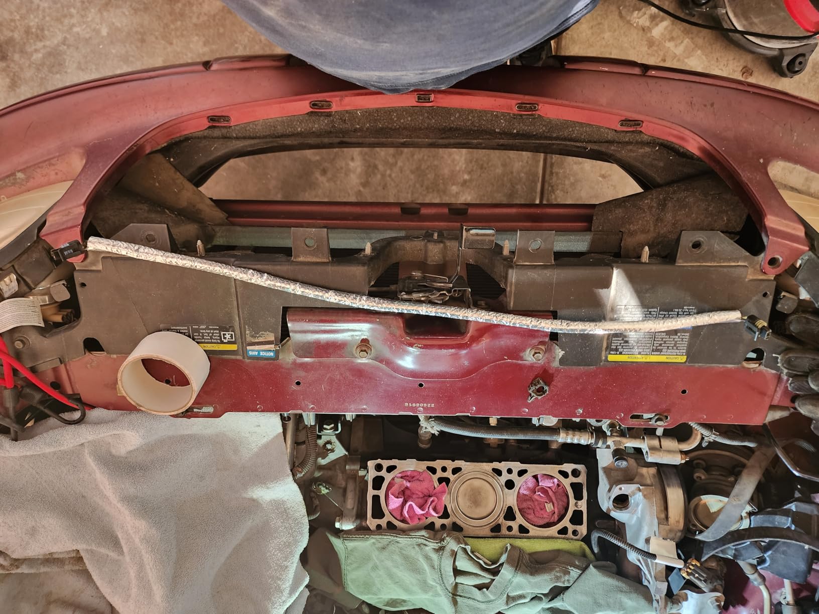 Self Closed Aluminized Sleeve Heat Shield Protection Side Entry High Temp for Hoses Wire Harnesses Cables Automotive Exhaust 39in customer photo 2