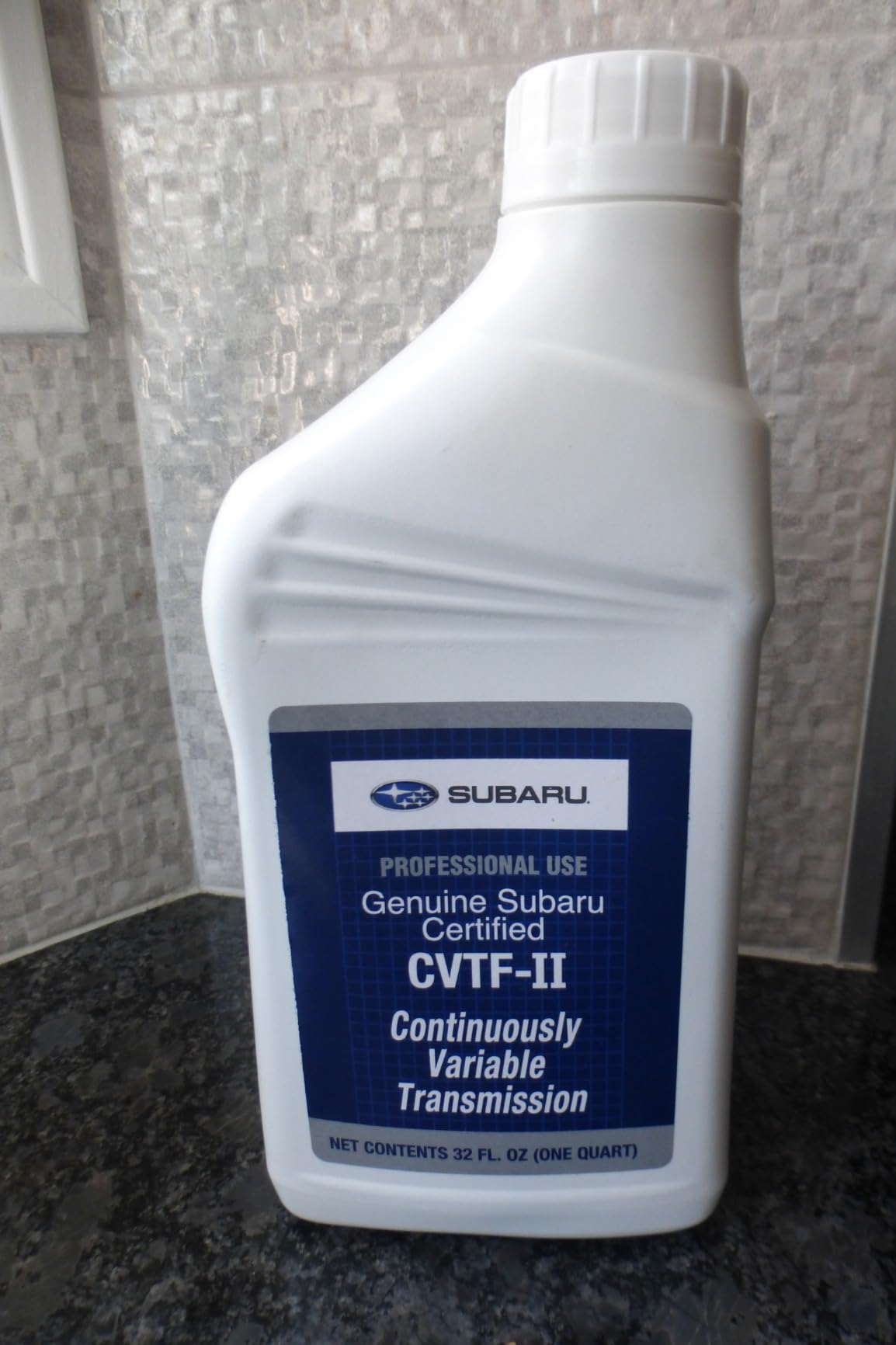 Subaru Crosstrek Legacy Outback Forester Impreza CVTF-II Automatic Transmission Fluid (6 Quarts) - SOA427V1660 - Genuine OEM customer photo 2