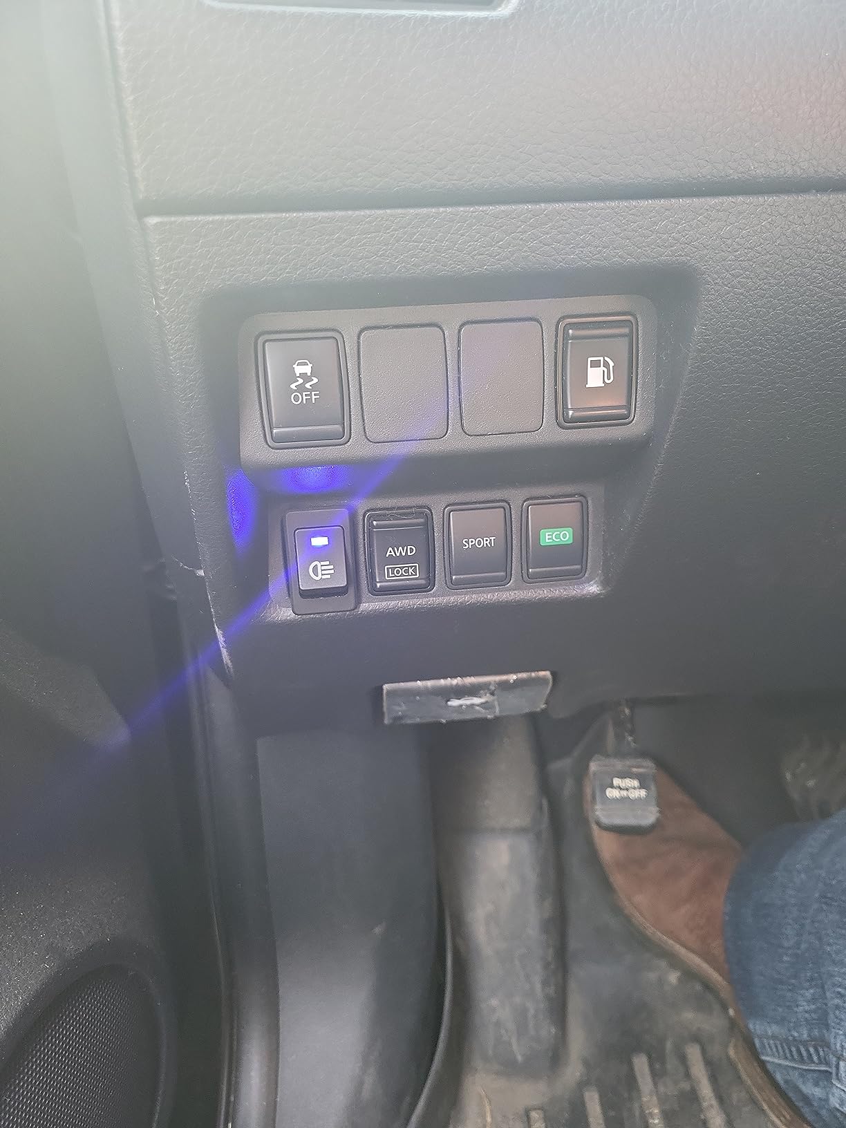 Joinfworld Marine Rocker Switch 12V 24V Lighted Rocker Switch 12 Volt 20A Blue LED 3 Pin SPST ON/Off Waterproof for Boat UTV RZR ATV Car Automotive -2Pcs customer photo 2