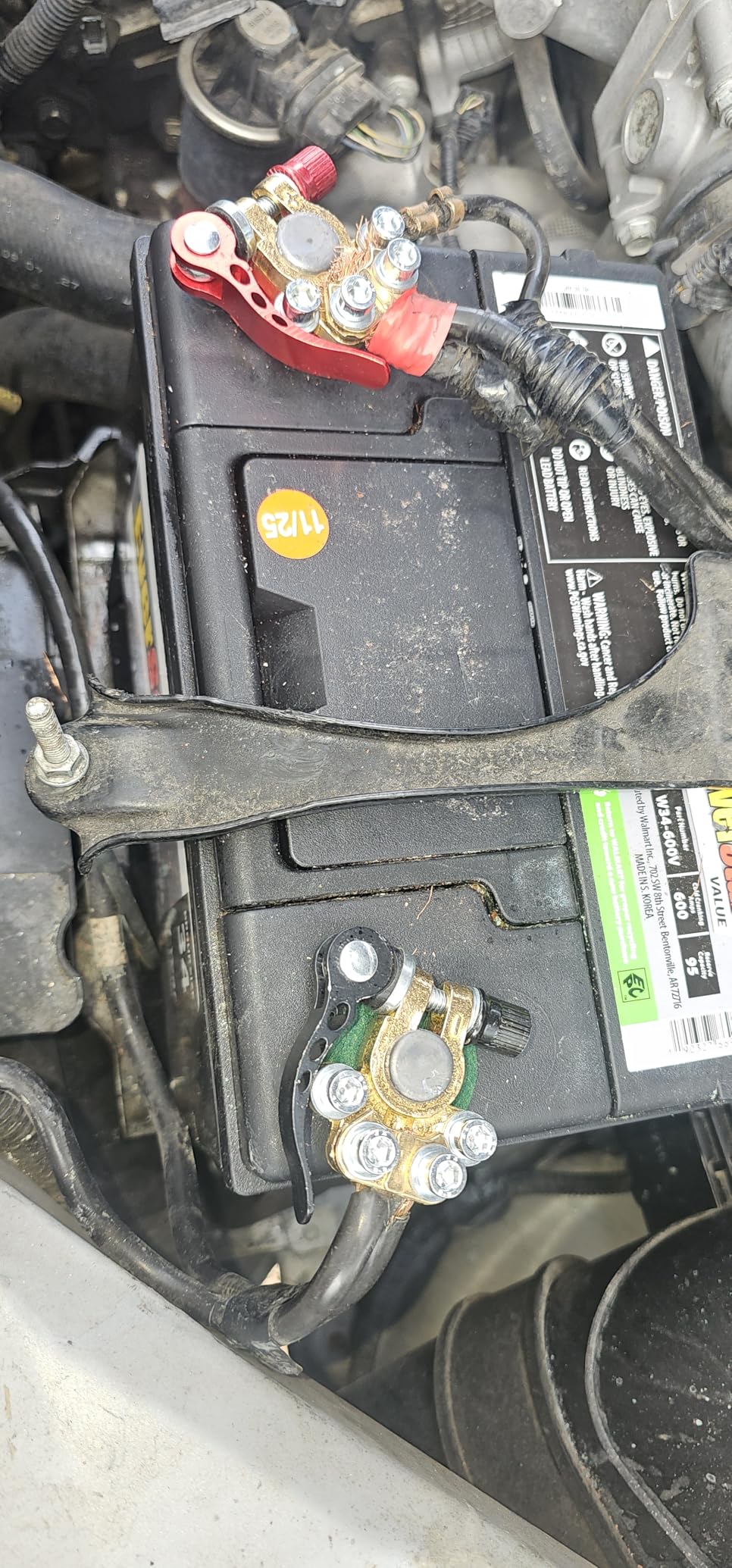 2PCS Battery Terminal Connectors, 4 Way Quick Release Disconnect Battery Terminals, Positive Negative Battery Cable Ends for SAE/JIS Type A Posts by ZONBANG (Copper) customer photo 1