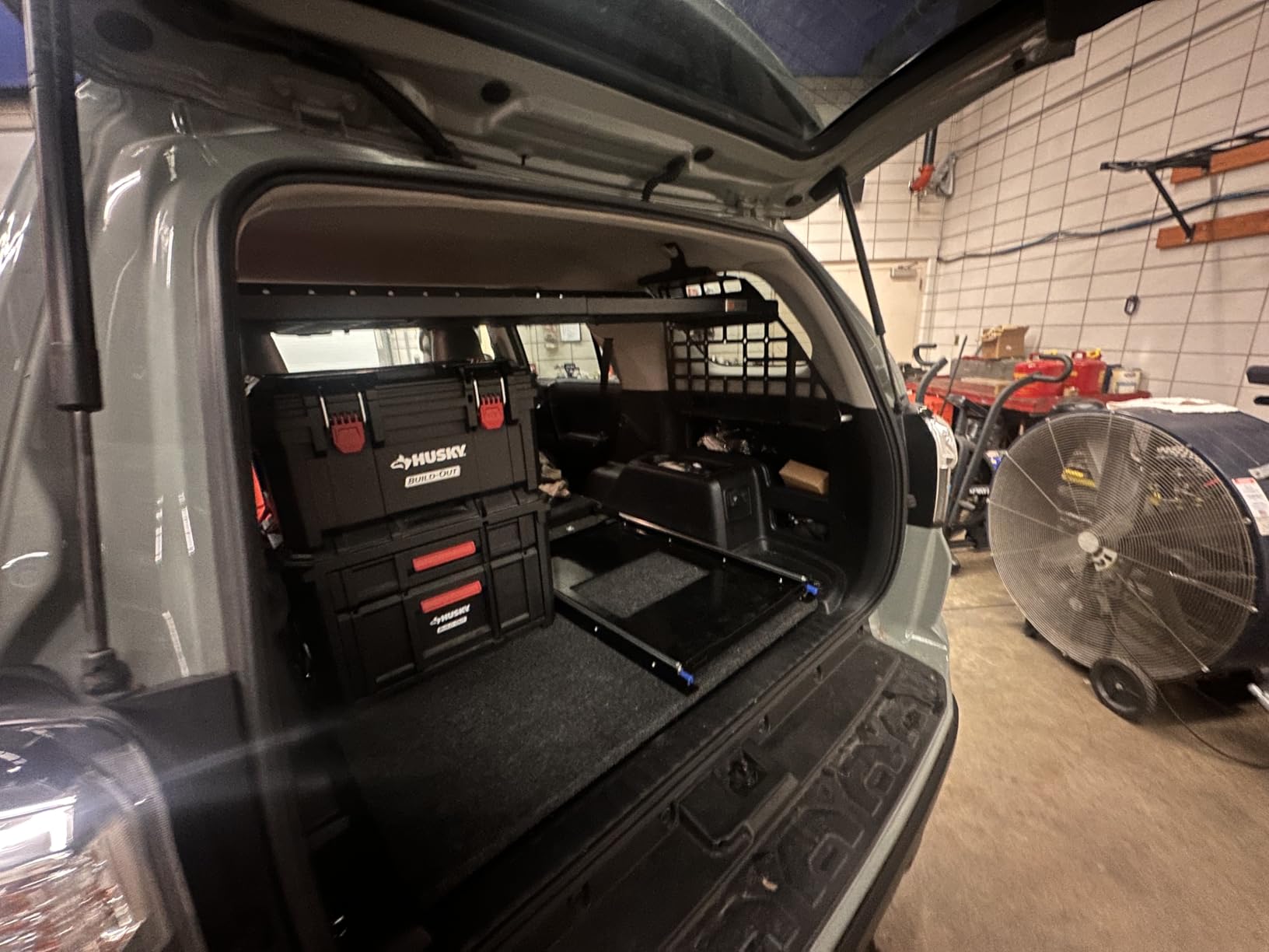 HIGH FLYING for Toyota 4Runner 2010-2024 Car Accessories Modular Storage Molle Panel System Trunk Shelf Luggage Carrier Cargo Racks Trunk Organizer Aluminum Alloy Whole Kit customer photo 2