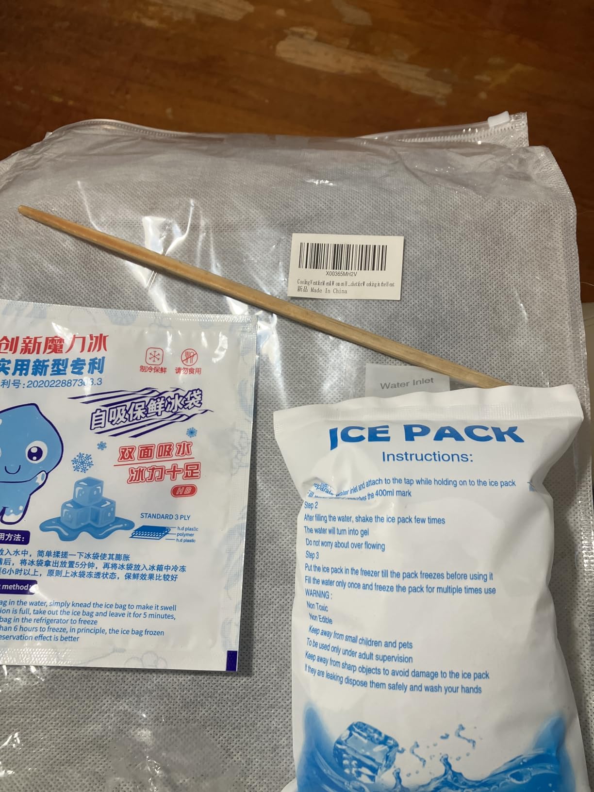 Cooling Vest for Men&Women, Ice Reflective Vest with 24 PCS Ice Packs, Cool Jacket for Hot Weather with Pockets, Unisex Adult Workout Apparel customer photo 2